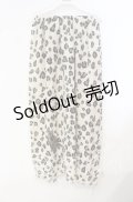 axes femme / アニマル柄ストール  キナリ×クロ O-25-09-29-014-AX-ZA-OW-OS