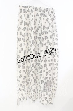 画像3: axes femme / アニマル柄ストール  キナリ×クロ O-25-09-29-014-AX-ZA-OW-OS