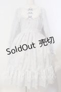 Emily Temple cute / Tea Timeワンピース M サックス O-25-09-29-019-ET-OP-OW-OS