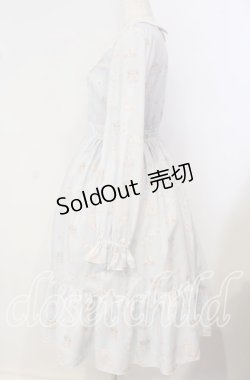 画像3: Emily Temple cute / Tea Timeワンピース M サックス O-25-09-29-019-ET-OP-OW-OS