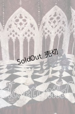 画像3: axes femme POETIQUE / チェスボードホルターワンピース  ワイン O-25-09-29-021-AX-SK-IG-OS