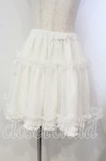 Amavel / ボリュームスカート  シロ O-25-09-29-022-CA-SK-IG-OS
