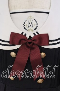 画像2: Amavel / Anchor Emblem セーラーワンピース  ネイビー O-25-09-29-023-CA-OP-IG-OS