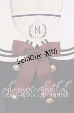 画像2: Amavel / Anchor Emblem セーラーワンピース  ネイビー O-25-09-29-023-CA-OP-IG-OS