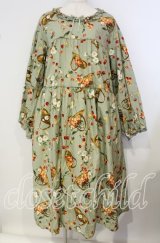 PINK HOUSE / 野ばらとチェリープリントミディワンピース【お直しあり】  薄荷 O-25-09-29-025-LO-OP-IG-ZT402