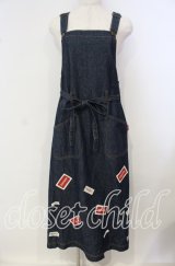 PINK HOUSE / パッチデニムタブリエ  インディゴ O-25-09-29-027-LO-OP-IG-ZT163