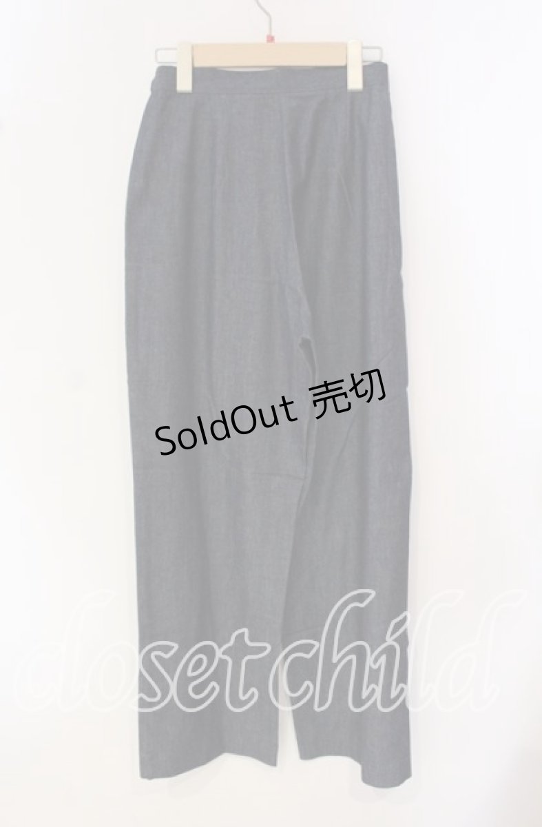 画像2: 【SALE】TOMATSU / デニムライクパンツ  インディゴ O-25-09-30-039-LO-PA-IG-ZT380 (2)