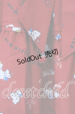 画像2: axes femme / ハローキティプリントスカート  アカ O-25-09-30-041-AX-SK-IG-OS