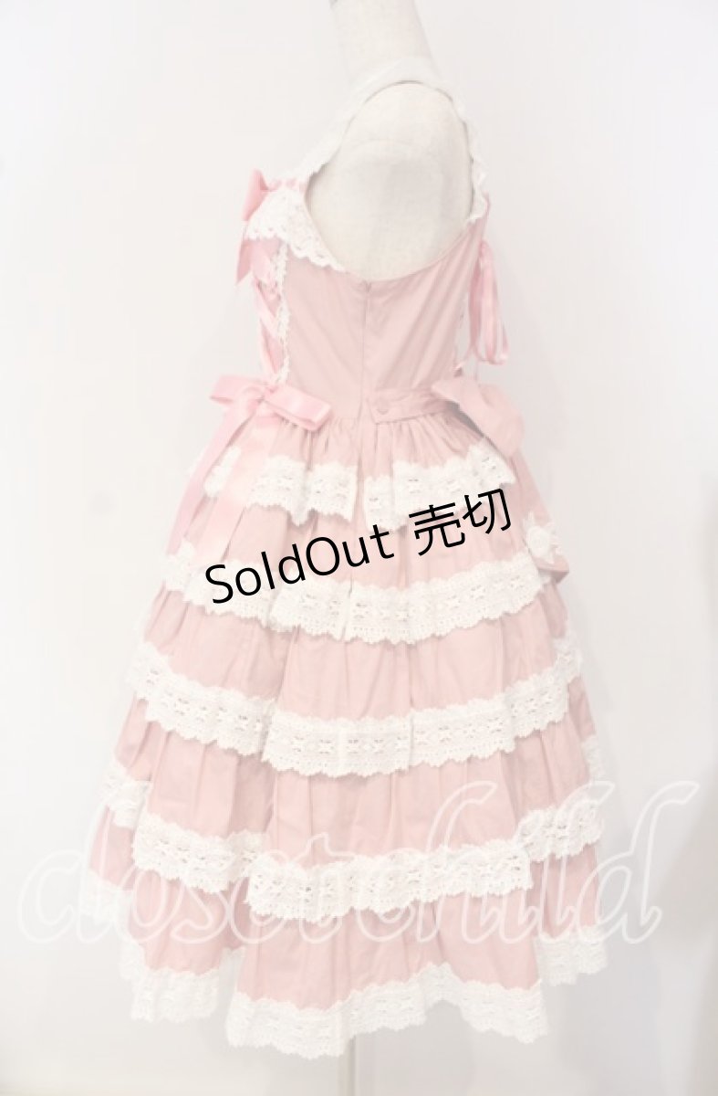 画像4: BABY,THE STARS SHINE BRIGHT / Romantic Dream Roseジャンパースカート  ピンク O-25-09-30-003-BA-OP-IG-OS (4)