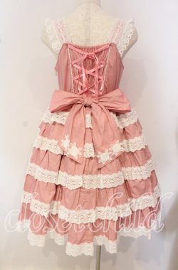 画像5: BABY,THE STARS SHINE BRIGHT / Romantic Dream Roseジャンパースカート  ピンク O-25-09-30-003-BA-OP-IG-OS