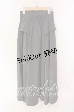 画像2: an another angelus / コルセット風サイドタックスカート F グレー O-25-09-30-048-CA-SK-OW-OS