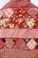 画像2: PINK HOUSE / ブーケチェックパッチワークストール  アカ O-25-09-30-051-LO-ZA-IG-OS (2)