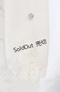 画像2: axes femme / ファー襟付編上ショートコート  オフ O-25-09-30-059-AX-CO-IG-OS