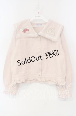 画像1: axes femme kawaii / ベリーフィールズジャケット  ピンク O-25-09-30-061-AX-JA-IG-OS