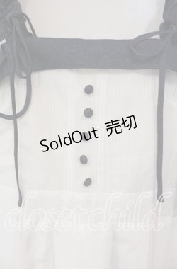 画像2: axes femme / バラ刺繍ギャザーフリルジャンスカ  シロ O-25-09-30-062-AX-OP-IG-OS