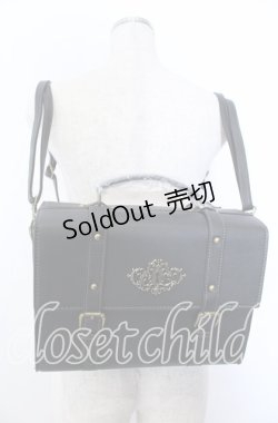 画像1: Kurumi Collaboration / CLK*カギアナバッグ　鍵穴サッチェルバッグ  クロ O-25-09-30-1006-LO-BG-OW-OS