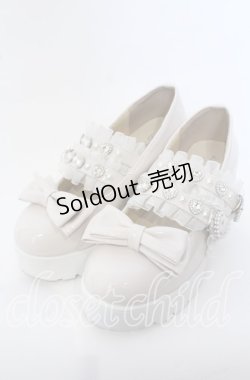 画像1: Lovely Tency / 眞白ありすコラボ厚底ローファー M ピンク O-25-09-30-1064-LO-SH-OW-OS