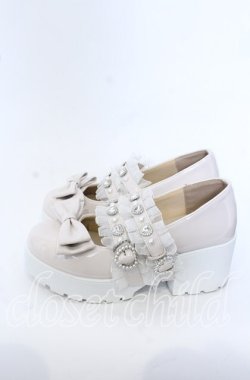 画像2: Lovely Tency / 眞白ありすコラボ厚底ローファー M ピンク O-25-09-30-1064-LO-SH-OW-OS