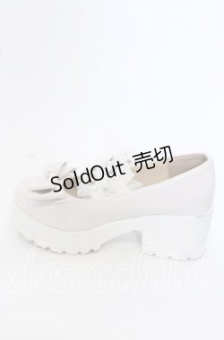 画像3: Lovely Tency / 眞白ありすコラボ厚底ローファー M ピンク O-25-09-30-1064-LO-SH-OW-OS