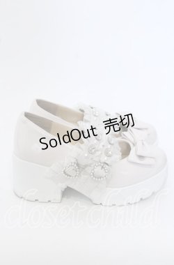 画像4: Lovely Tency / 眞白ありすコラボ厚底ローファー M ピンク O-25-09-30-1064-LO-SH-OW-OS