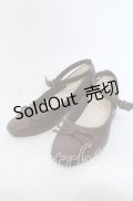 m petit by misako / リボンつきパンプス M ブラウン O-25-09-30-1065-LO-SH-OW-OS