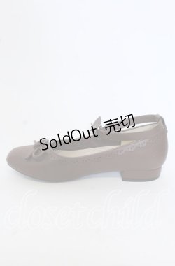 画像3: m petit by misako / リボンつきパンプス M ブラウン O-25-09-30-1065-LO-SH-OW-OS