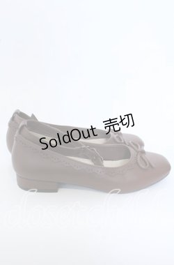 画像4: m petit by misako / リボンつきパンプス M ブラウン O-25-09-30-1065-LO-SH-OW-OS