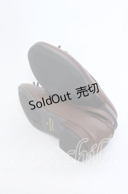 画像7: m petit by misako / リボンつきパンプス M ブラウン O-25-09-30-1065-LO-SH-OW-OS