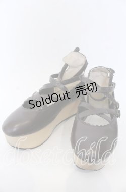 画像1: BABY,THE STARS SHINE BRIGHT / 【状態難】BABYヴィクトワールシューズ  ブラウン O-25-09-30-1067-BA-SH-OW-OS