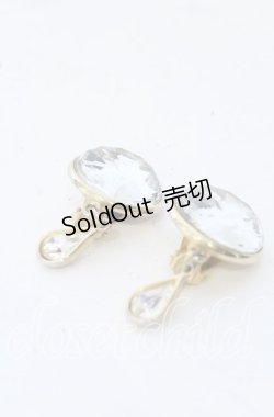 画像1: 【SALE】INGEBORG / ビジュー使いイヤリング  ゴールド O-25-09-30-1074-LO-AC-OW-ZT170