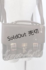 Amavel / カギ付ミニサッチェルバッグ  ブラウン O-25-09-30-1010-CA-BG-OW-ZT-K013