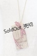 Jane Marple / チョコレートネックレス  ゴールド×ワイン O-25-09-30-1019-JM-AC-OW-OS