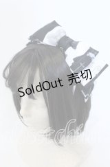 Royal Princess Alice / Chess Board Cat ・tonoコラボカチューシャ  クロ×シロ O-25-09-30-1021-LO-AC-OW-ZT271