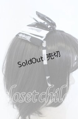 画像2: Royal Princess Alice / Chess Board Cat ・tonoコラボカチューシャ  クロ×シロ O-25-09-30-1021-LO-AC-OW-ZT271