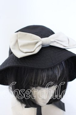 画像2: m petit by misako / サンリオコラボリボンバケットハット 57.5ｃｍ クロ O-25-09-30-1024-LO-AC-OW-OS