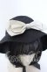 画像2: m petit by misako / サンリオコラボリボンバケットハット 57.5ｃｍ クロ O-25-09-30-1024-LO-AC-OW-OS (2)