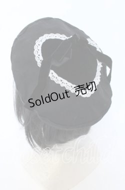 画像1: Eri Aino's collaboration / AE*ベレー 57.5ｃｍ クロ O-25-09-30-1025-LO-AC-OW-ZT1003W