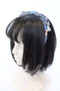 Emily Temple cute / レースリボンカチューシャ  サックス O-25-09-30-1028-ET-AC-OW-ZT1003X