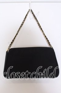 INGEBORG / ロゴ使いハンドバッグ  クロ O-25-09-30-1004-LO-BG-OW-ZT-K013