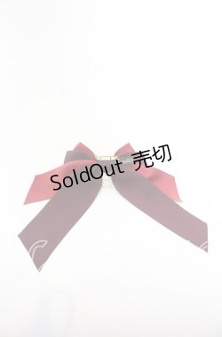 画像2: Enchantlic Enchantilly / 宝石箱パールリボンブローチ〜私の為の一輪の薔薇〜  ワイン O-25-09-30-1039-LO-AC-OW-ZT168F006