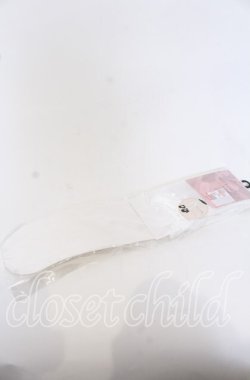 画像1: m petit by misako / AMOVKTPレースリボン 23-25cm シロ O-25-09-30-1046-LO-ZA-IG-OS