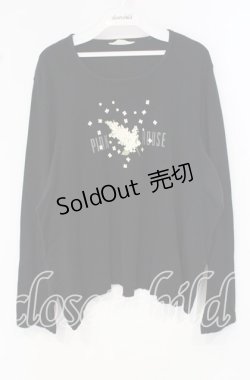 画像1: PINK HOUSE / プリントカットソー【お直しあり】  クロ O-25-09-30-071-LO-TO-IG-OS