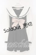 LIZ LISA / セーラーカラーセットアップ【パンツ欠品】 0 クロ O-25-09-30-081-LO-OP-OW-OS