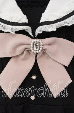 画像2: LIZ LISA / セーラーカラーセットアップ【パンツ欠品】 0 クロ O-25-09-30-081-LO-OP-OW-OS