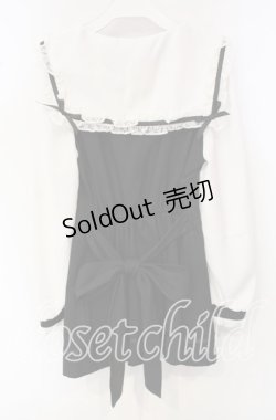 画像3: LIZ LISA / セーラーカラーセットアップ【パンツ欠品】 0 クロ O-25-09-30-081-LO-OP-OW-OS