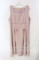 Fi.n.t / ダブルスピンドルジャンパースカート  ピンク O-25-09-30-085-CA-OP-IG-ZT490