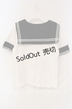 画像3: ALICE and the PIRATES / ノエルセーラーカットソー  シロ×クロ O-25-09-30-087-PA-TO-IG-OS