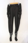 Ozz Croce / チェーン付きギャザーパンツ  チャコール O-25-09-30-008-OO-PA-IG-OS