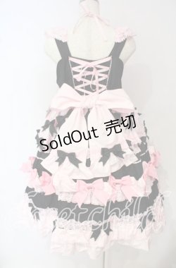 画像5: BABY,THE STARS SHINE BRIGHT / Cutie Whipped cream parfaitジャンパースカート  クロ×ピンク O-25-09-30-2002-BA-OP-IG-OS