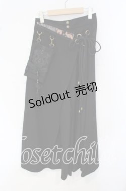 画像1: Desoro Works / 琉球浪漫物語わいどぱんつ  ブラック O-25-09-30-2032-PU-PA-IG-OS